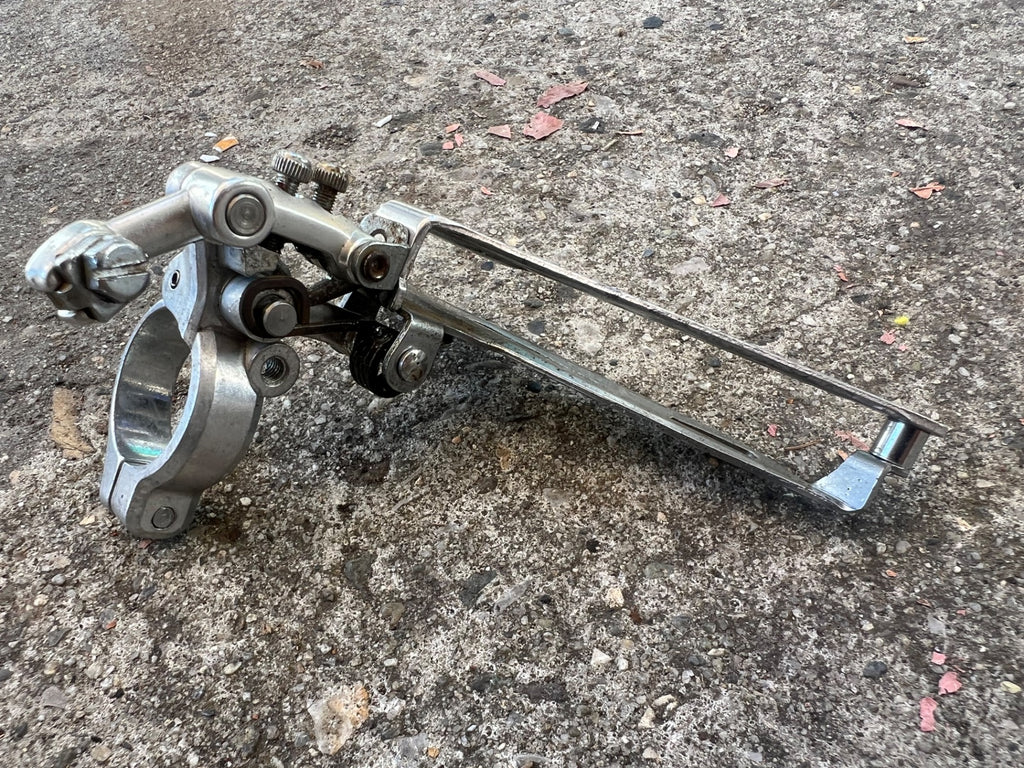 Suntour Mountech Front Derailleur 28.6mm Vintage MTB ATB Triple Bottom Pull Bike - Image 3