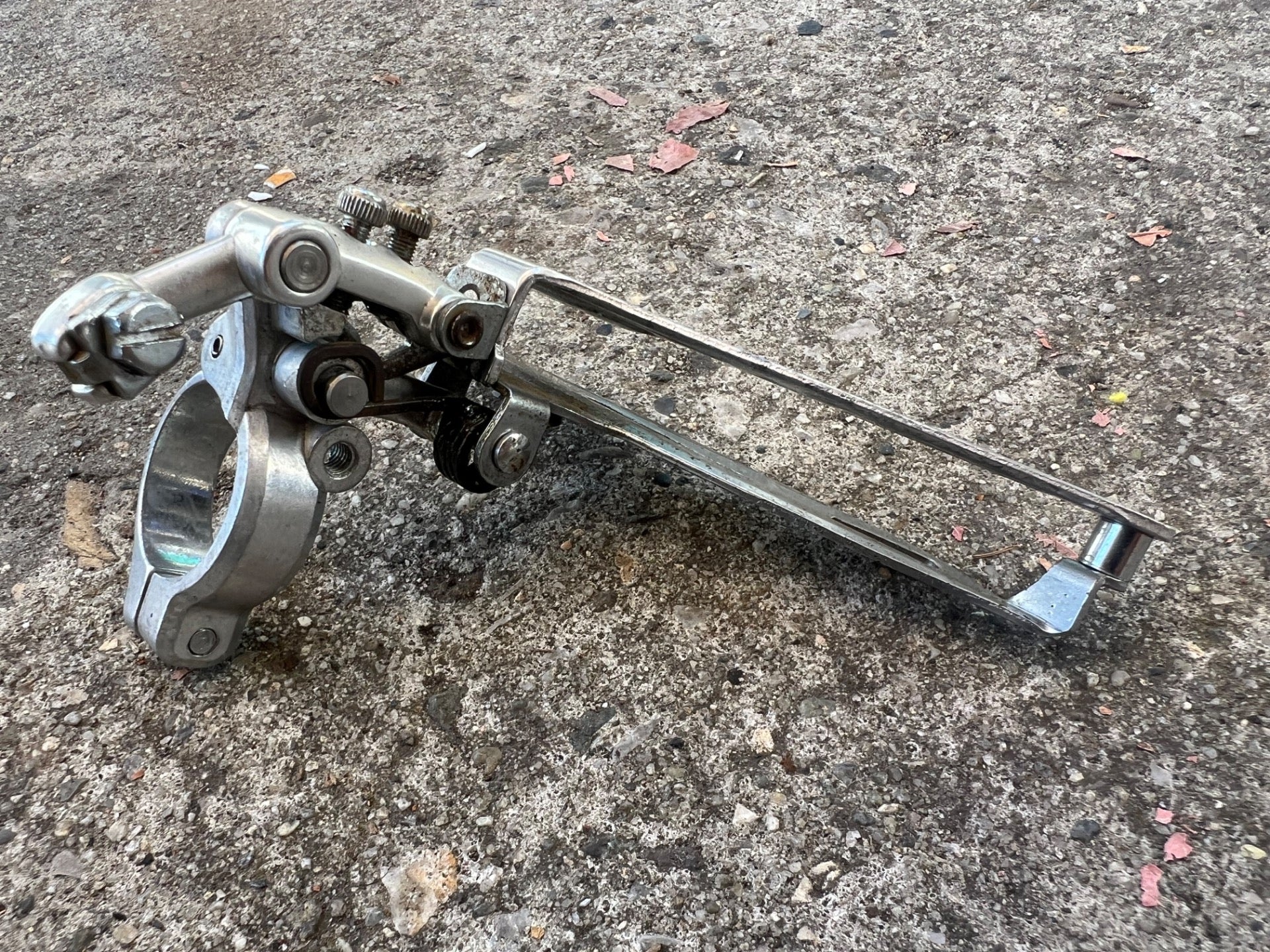 Suntour Mountech Front Derailleur 28.6mm Vintage MTB ATB Triple Bottom Pull Bike - Image 3
