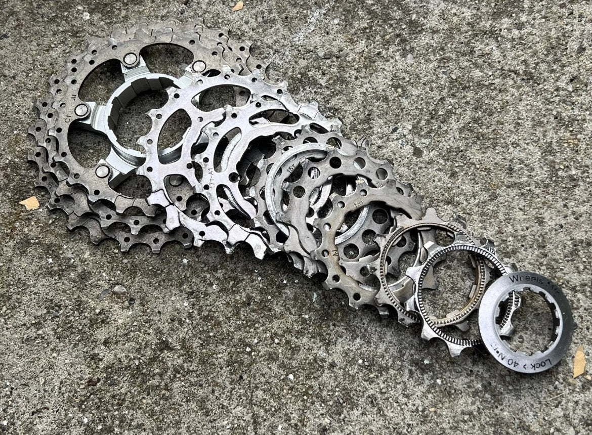 Shimano Dura Ace CS-7900 11-27T 10 Speed Cassette Titanium TI Road Bike Vintage - Image 3