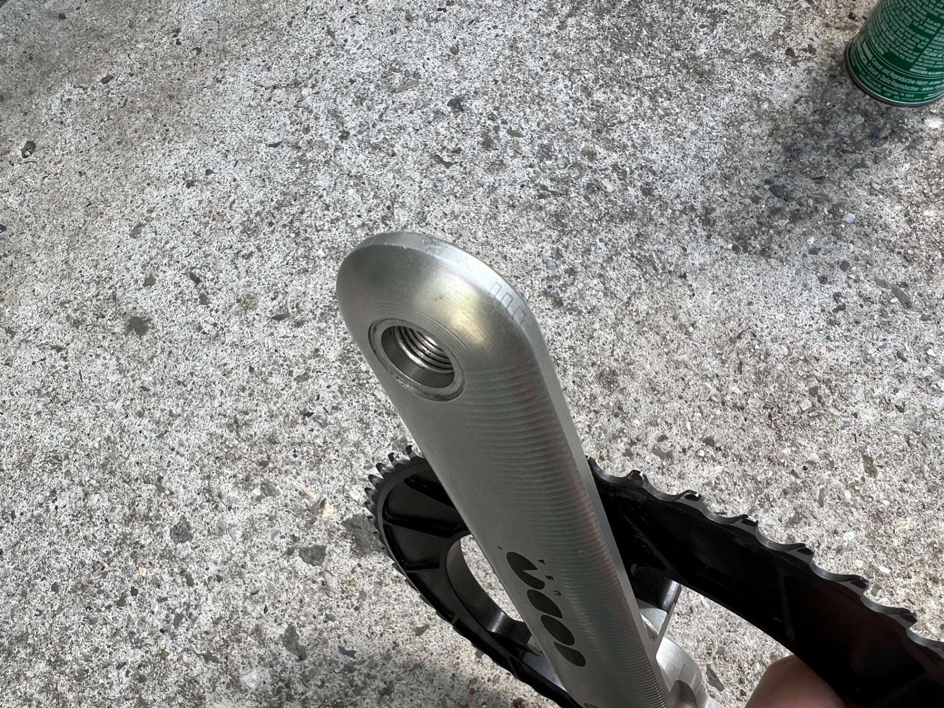 CODA Magic Motorcycle Moto 167.5mm Crankset 53/39T Road Bike Silver Cannondale  - Image 13