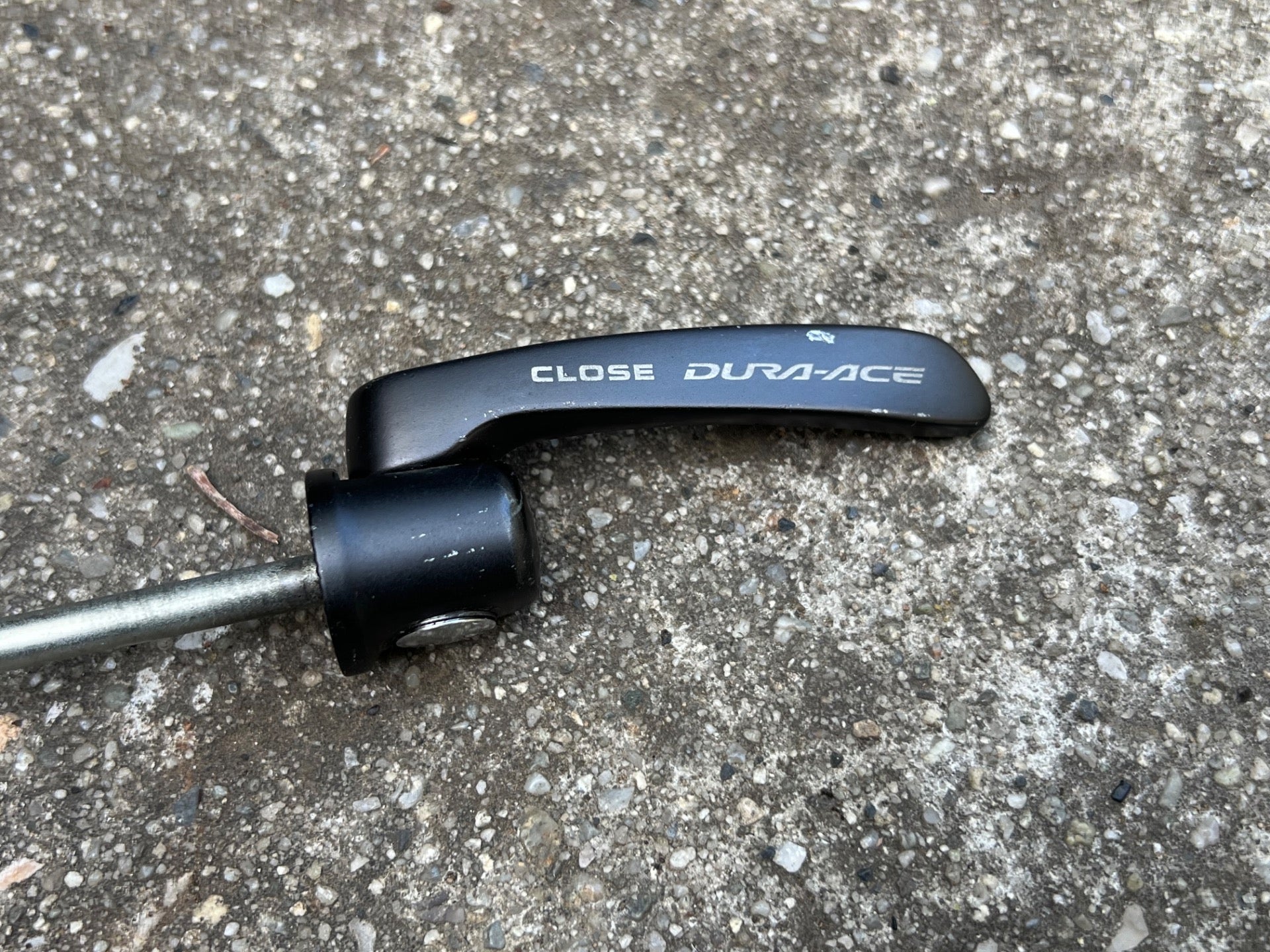 Shimano Dura Ace 7900 Front Quick Release Skewer Dark Gray Black Road Bike Race - Image 3
