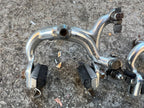 Used Shimano 600 Arabesque Brakes Brake Set Vintage Road Bike Silver Retro Side Pull-Bicycle Bin