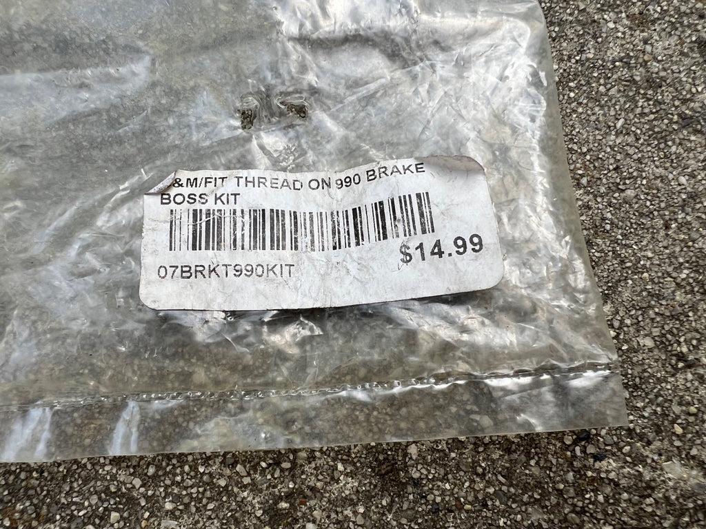 S&M Replacement Thread-On 990 U-Brake Mount Kit BMX 6x1mm (S&M/Fit) - Image 3