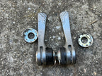 Used Shimano SL-6400 2x7 Speed Shifters Down Tube Vintage Bike Friction Index Retro-Bicycle Bin