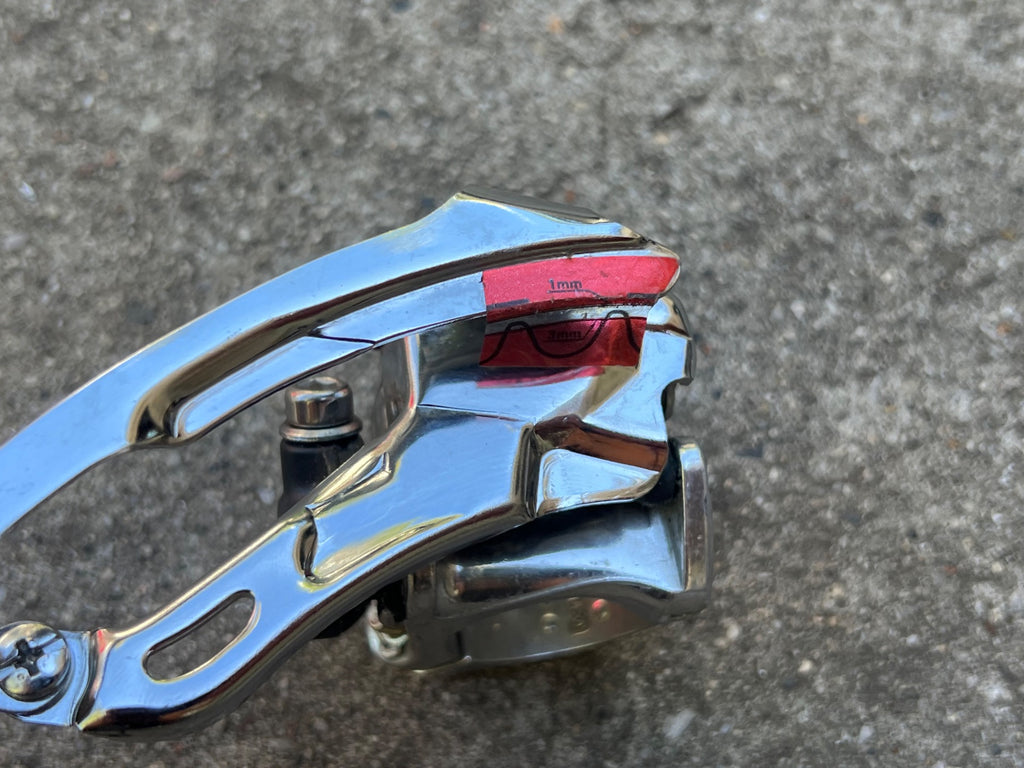 NOS Shimano Deore XT FD-M739 Front Derailleur 31.8mm Bottom Pull Low Clamp MTB - Image 3