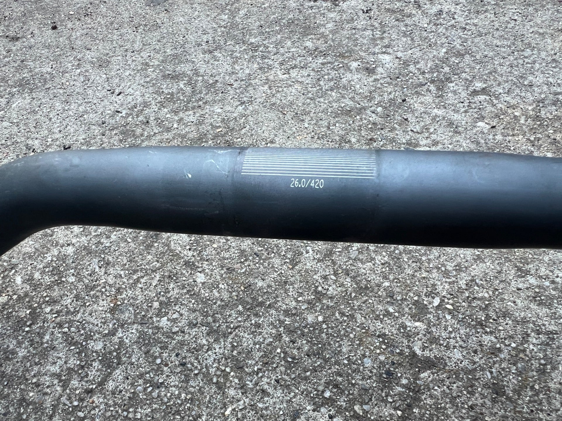 Profile Pursuit Track Bars 26.0x420mm Dark Gray Track Retro Vintage USA Design  - Image 3