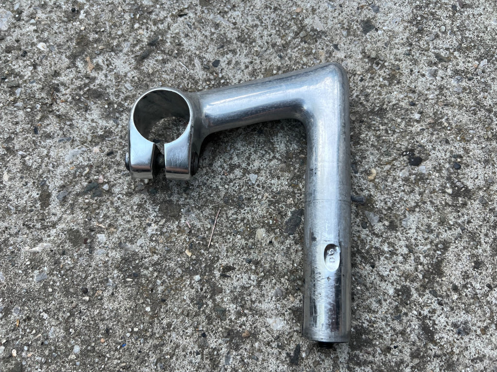 3TTT Quill Stem 26.0x90mm 1” Vintage Retro Silver Road Bike Gray Touring Drop  - Image 3