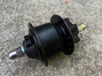 Used Generic Bike Dynamo Hub 6V-3W 36H Hole 100mm 6 Bolt Disc Front Bicycle Black-Bicycle Bin