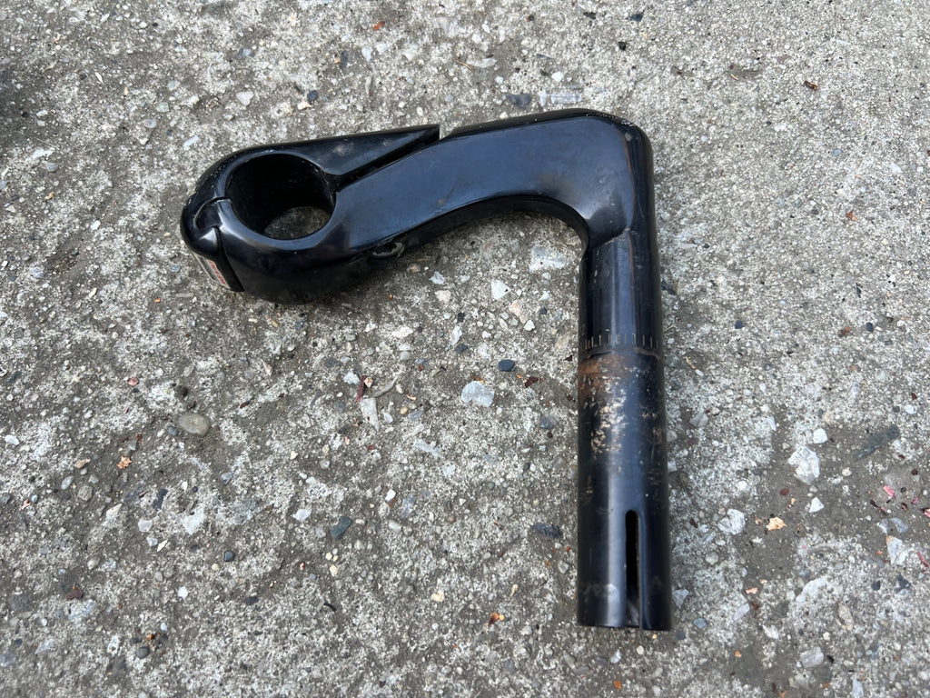 Modolo Professional Stem 95x26.0mm Black 1in Vintage Retro Road Black NO BOLT - Image 3