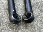 Used Titec Vintage Bar Ends 22.2 Retro MTB Mountain Bike Aluminum Silver Commuter-Bicycle Bin