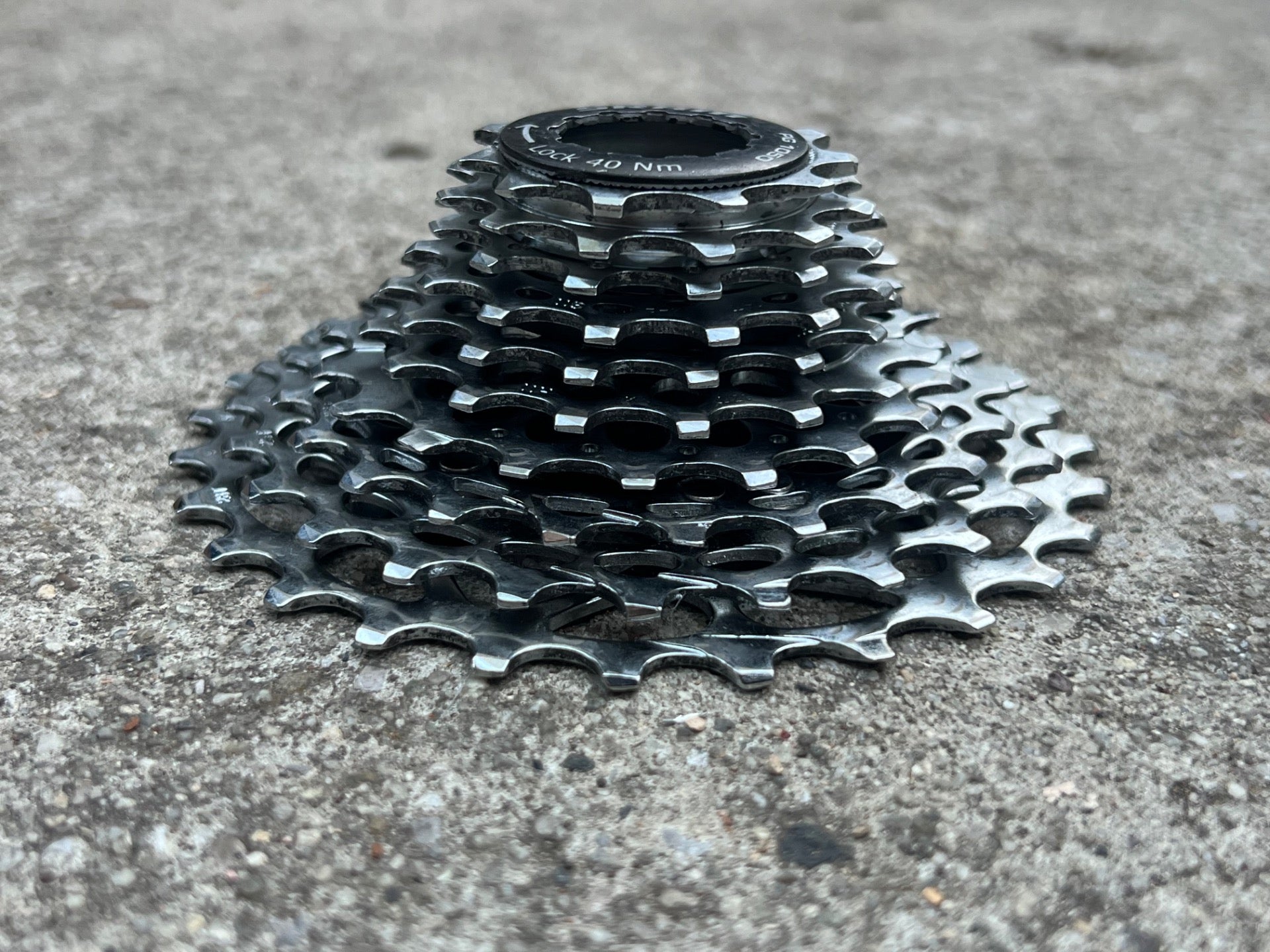 SRAM PG 1050 11-28 10 Speed Cassette Road Gravel Bike Chrome Commuter MTB XC CX  - Image 3