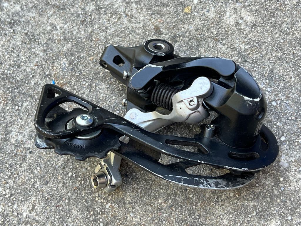 Shimano Deore XT M781 10 Speed Rear Derailleur Medium Cage Black MTB Downhill - Image 3