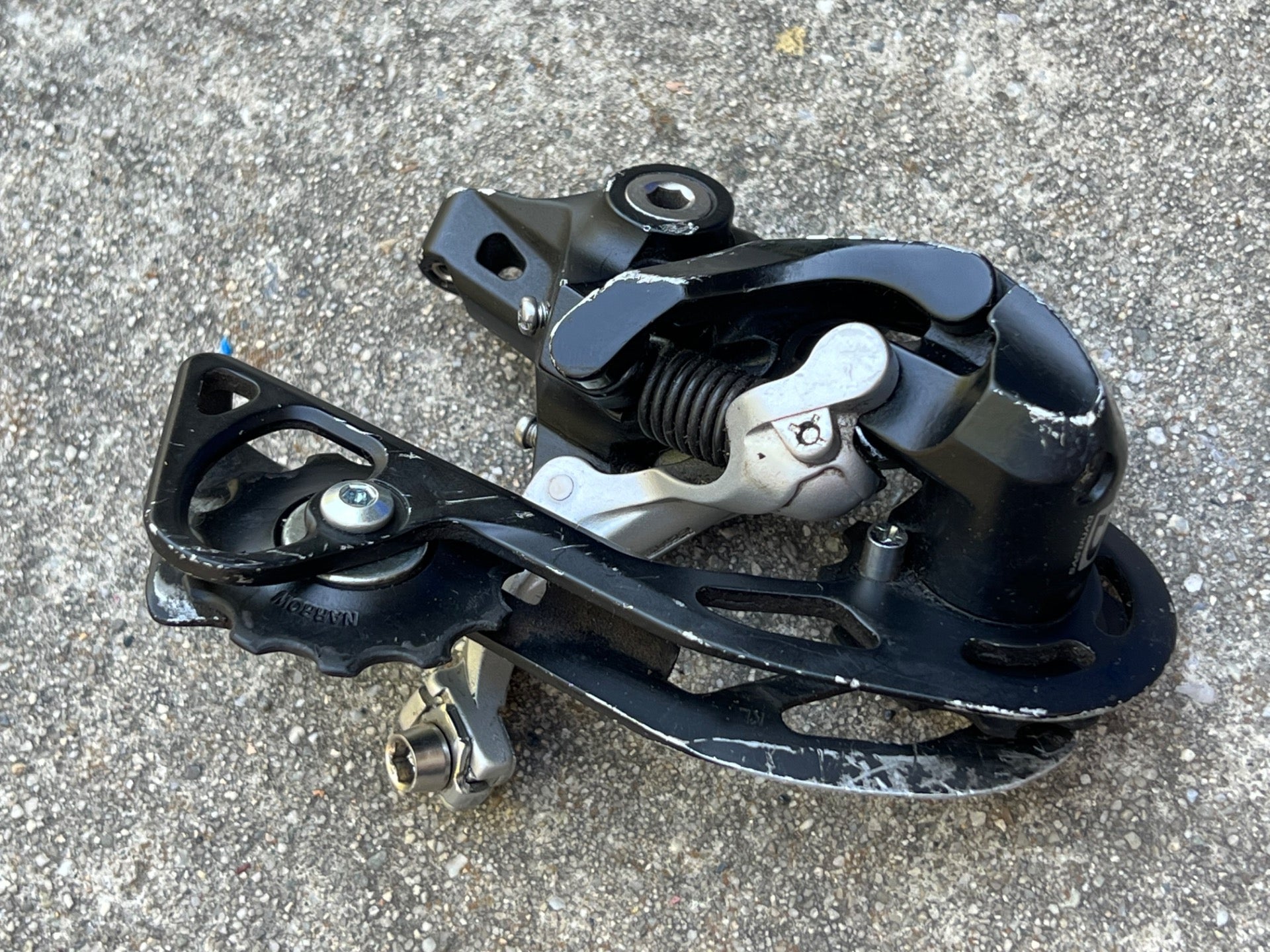Shimano Deore XT M781 10 Speed Rear Derailleur Medium Cage Black MTB Downhill - Image 3