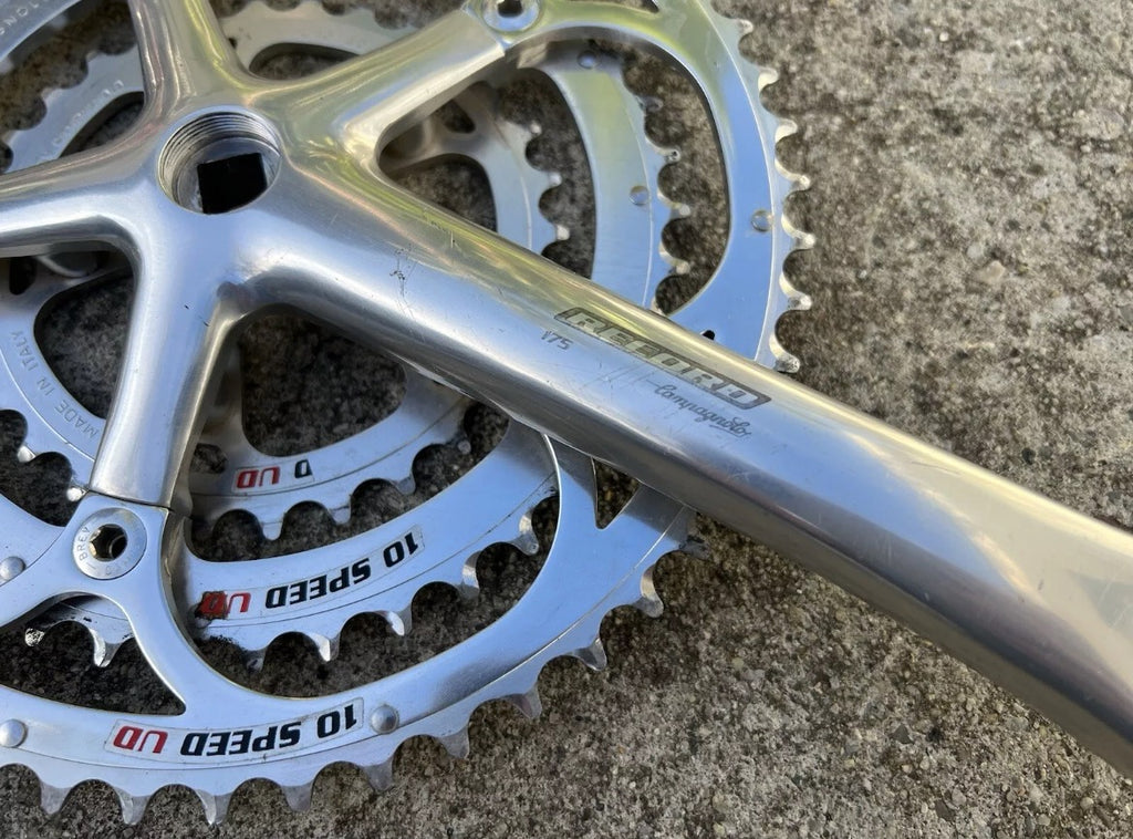Campagnolo Record 10 Speed Triple Crankset 175mm 53-42-30 Road Touring Bike  - Image 5