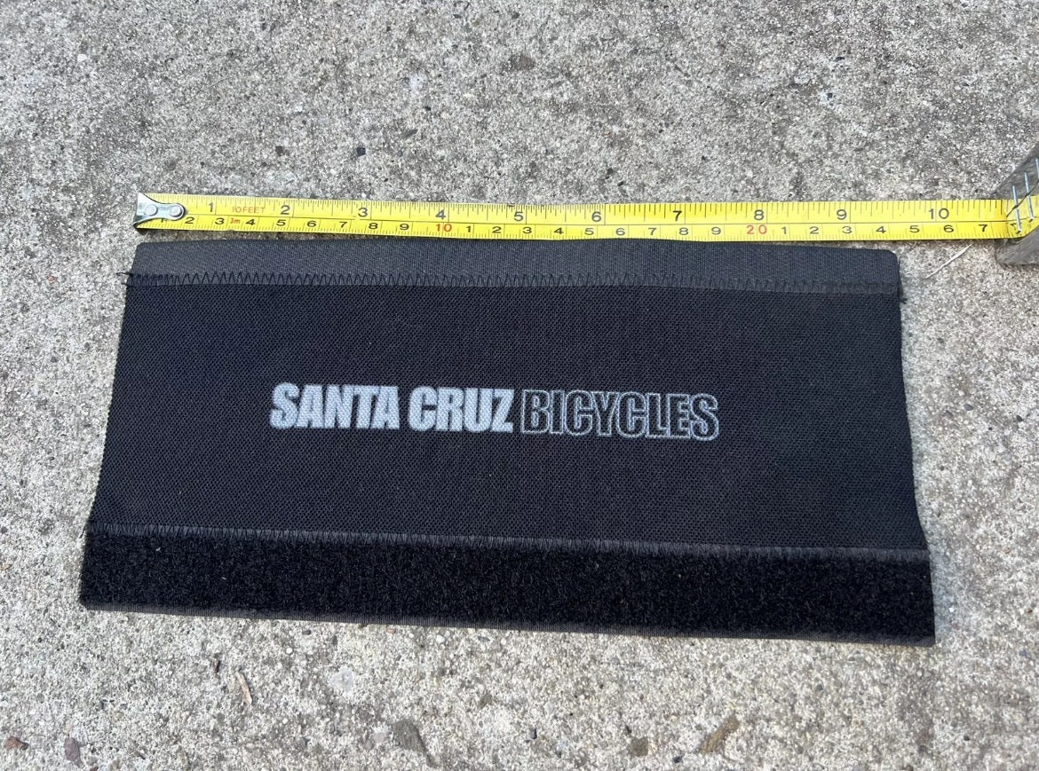 NEW Santa Cruz Bicycles Chainstay Protector Slap Guard Black MTB Enduro VeIcro - Image 3