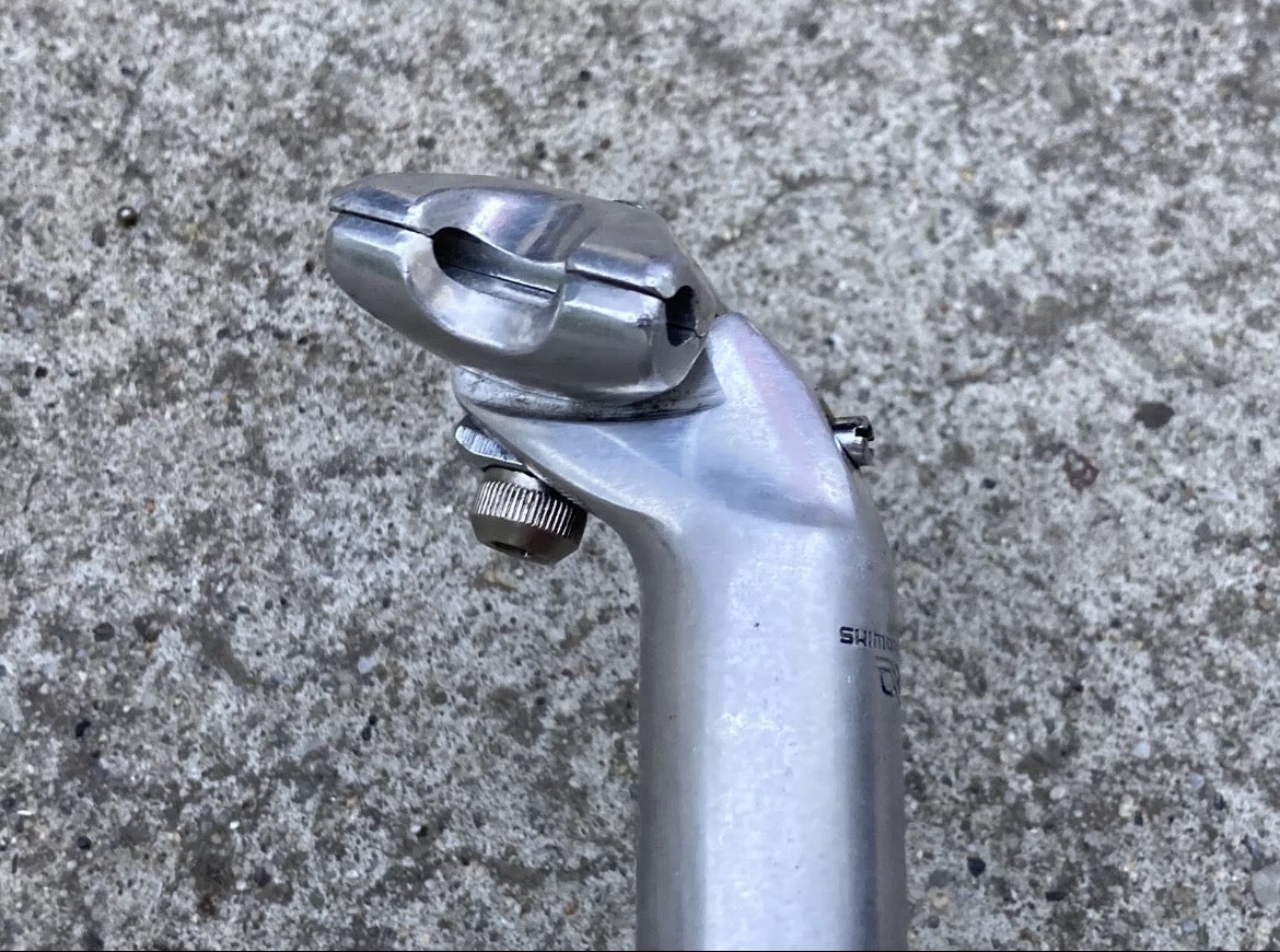 Shimano 600 AX SP-6300 27.2x200mm Type A Seatpost Pillar Vintage Road Track - Image 3