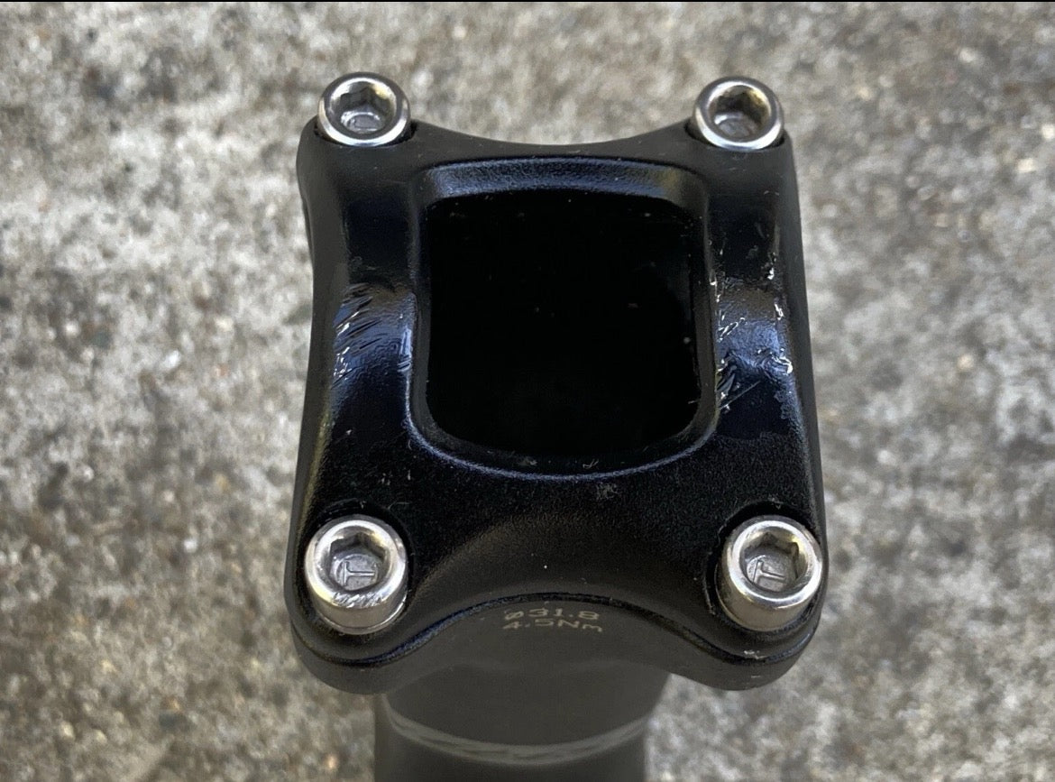 IBIS Black Stem 90x31.8mm +/-7° 1 1/8” Threadless Aluminum Road XC Gravel CX - Image 3