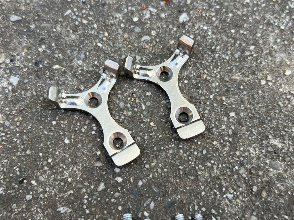 NOS NEW Look S2 S2R Moab Pedal Cleat Insert Piece Silver Clipless MTB Mountain  - Image 3