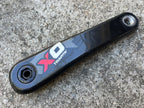 Used SRAM XO Carbon GXP Crankset 175mm 2x10 Double MTB DH 24mm Spindle Black Red-Bicycle Bin
