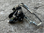 Used Shimano Deore LX M567 28.6mm Bottom Pull Front Derailleur 3x8 Triple Black MTB-Bicycle Bin
