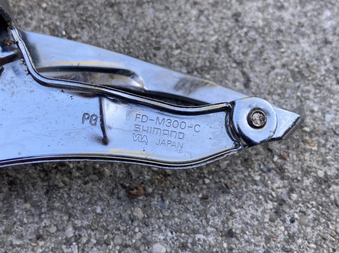 Shimano 300LX FD-M300-C 28.6mm Bottom Pull Front Derailleur Vintage Hybrid MTB - Image 3