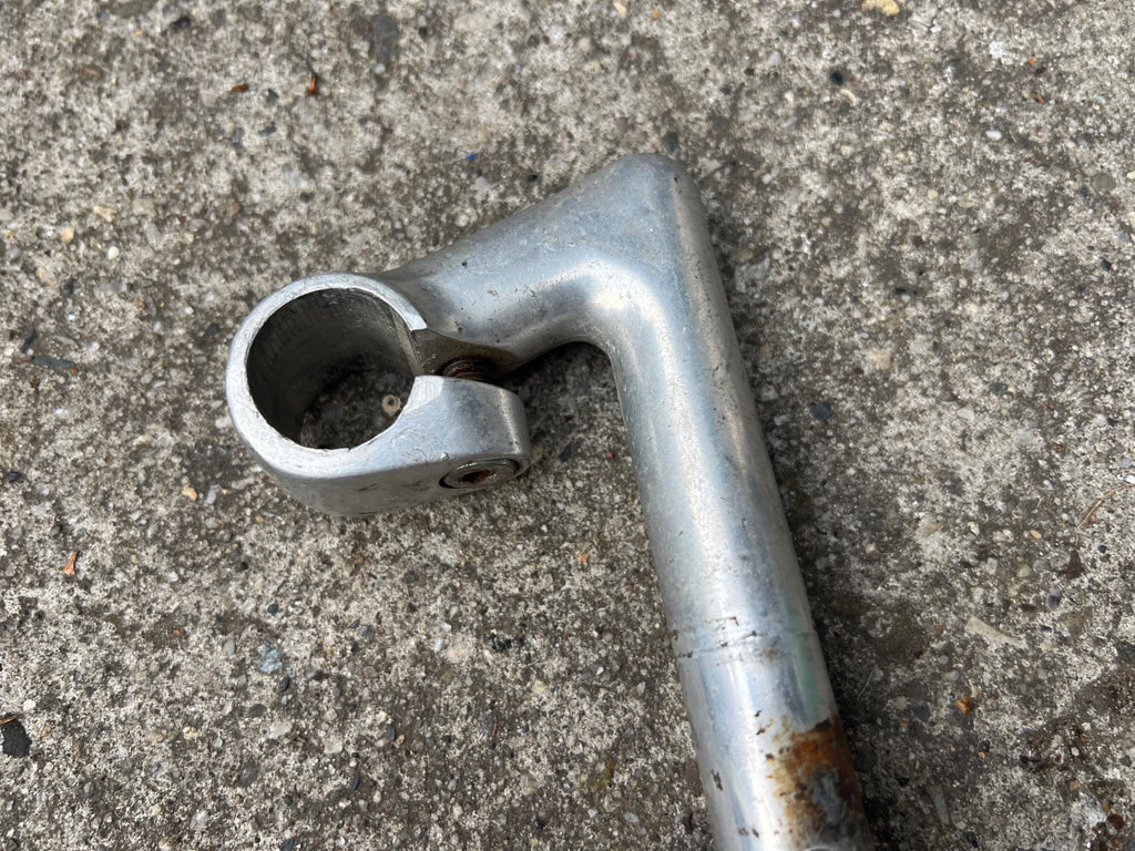 SR Custom 26.0x60mm 1in Quill Stem Vintage Road Bike Gray Silver Drop Retro - Image 3