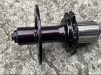 Used Rolf Prima Rear Hub 24H Road Bike 8/9/10 Speed Black Anodized 130mm High Flange-Bicycle Bin