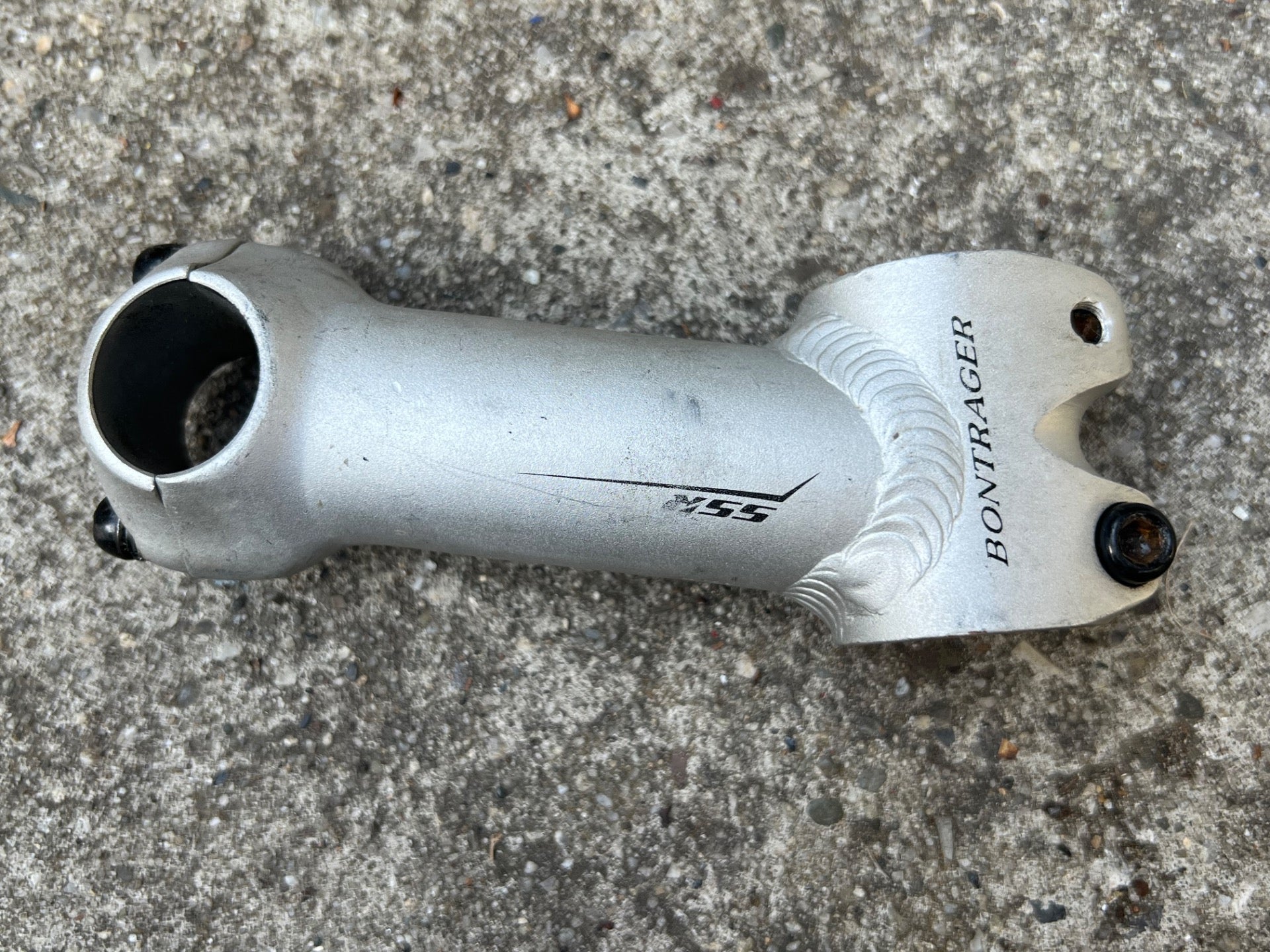 Bontrager SSR 25.4x110mm 1 1/8” Threadless Stem Vintage Retro MTB Mountain Gray - Image 3