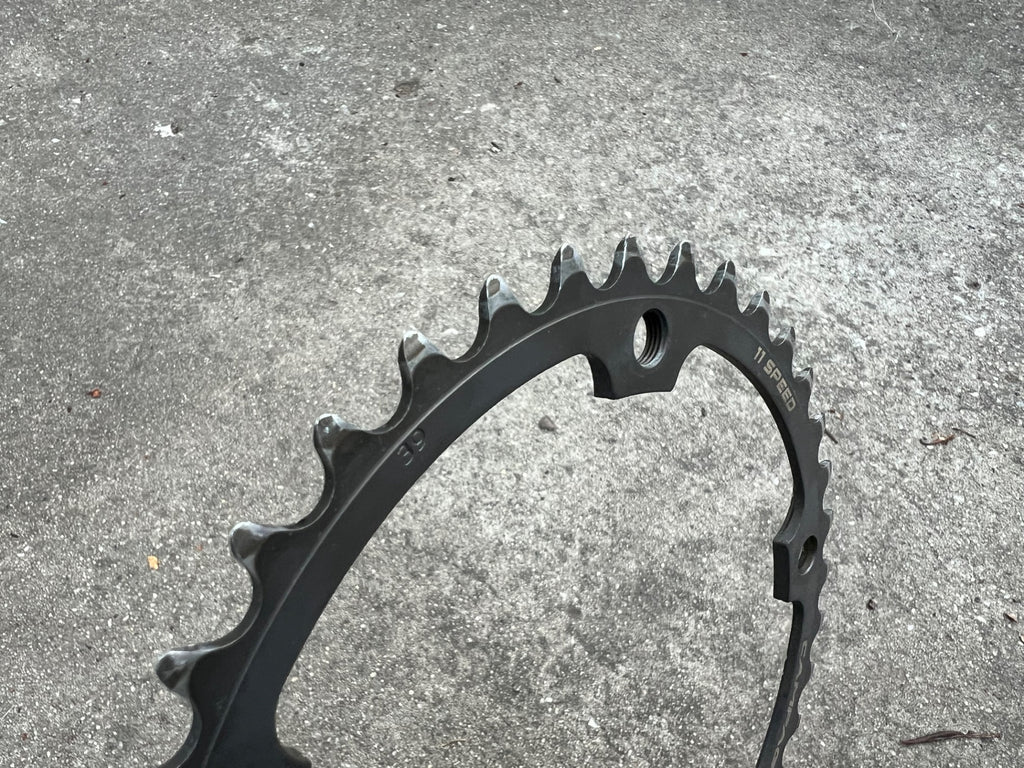 Campagnolo 39T 130BCD Threaded Record Chorus 11 Speed Chainring Road Bike   - Image 3