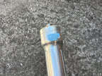 Used Qranc 125x25.4mm Stem 1 1/8” Threadless Silver Aluminum Vintage MTB Mountain-Bicycle Bin
