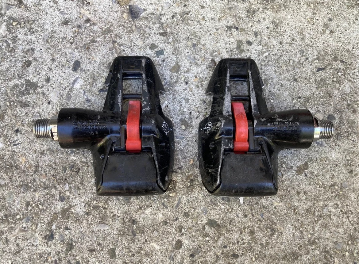 Time Sport Clipless Pedals Vintage Retro Road Black Cycling Racing 9/16” Bike - Image 3