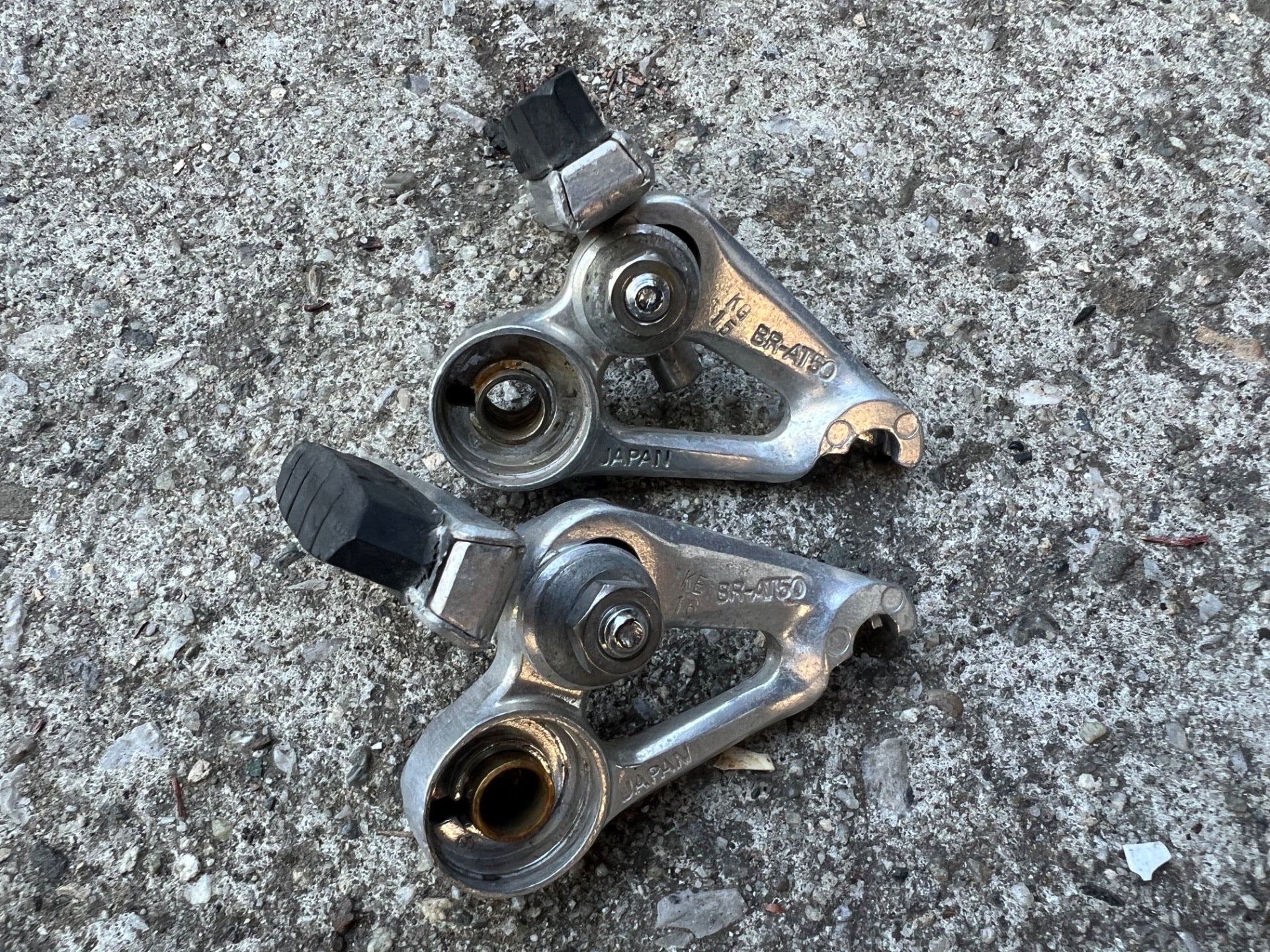 Shimano BR-AT50 Cantilver Brakes Brake Set Vintage MTB Touring Bike Retro  - Image 4