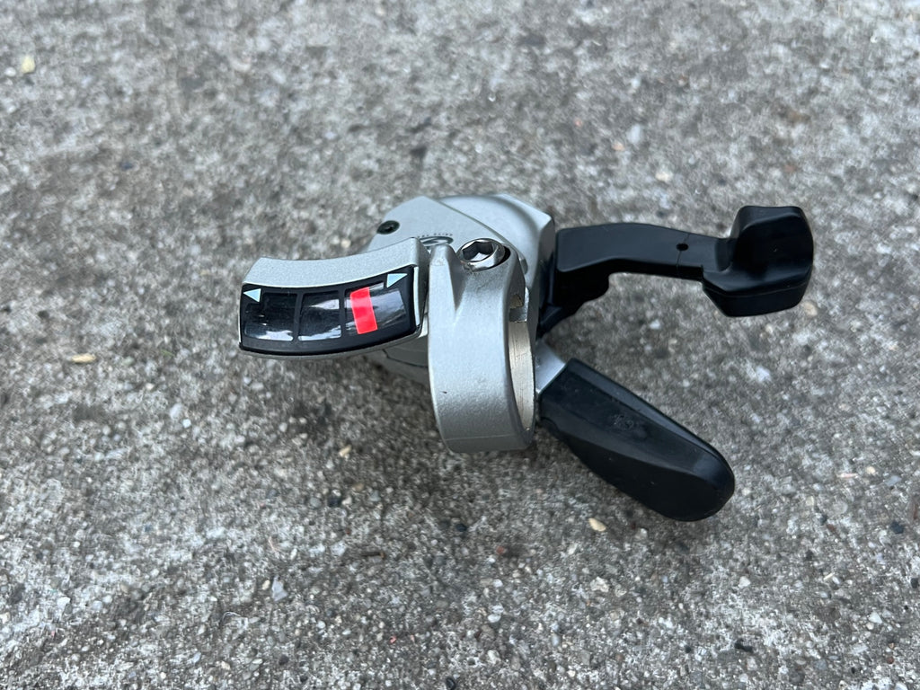 Shimano Deore XT SL-M750 9 Speed Rear Right Shifter Vintage MTB Gray Trigger  - Image 3
