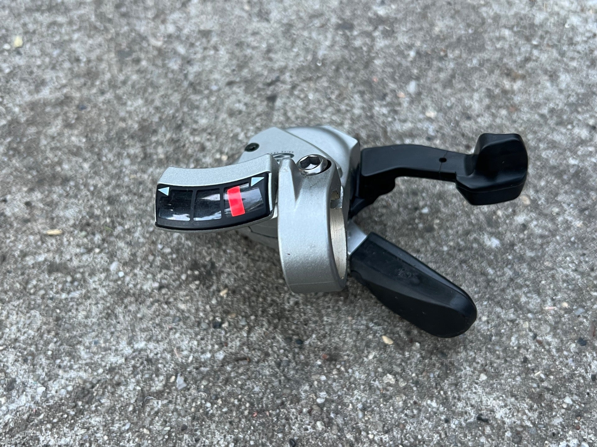 Shimano Deore XT SL-M750 9 Speed Rear Right Shifter Vintage MTB Gray Trigger  - Image 3