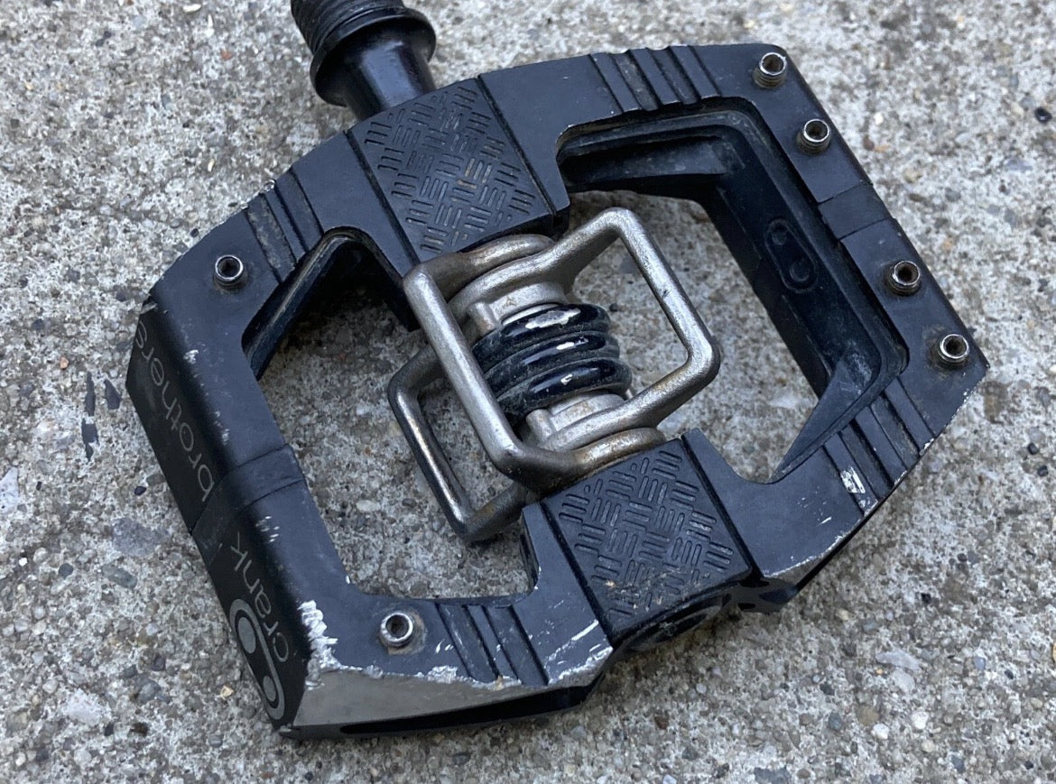 SINGLE Crankbros Mallet Right Pedal Clipless Egg Beater MTB DH Racing Black - Image 3