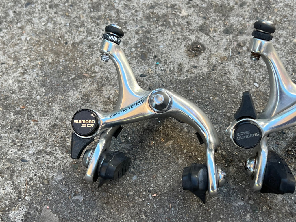 Shimano 105 BR-1050 Side Pull Caliper Brakes Brake Set Vintage Road Bike Rim  - Image 3