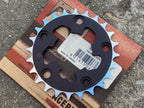 NOS Raceface 74 BCD 24T 5 Bolt Chainring Granny Small Vintage Retro MTB Black-Bicycle Bin