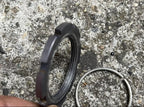 Used Shimano XTR M950 M951 M952 Crank Spider Lock Ring And Clip Gray Retro MTB-Bicycle Bin