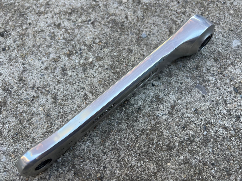 Sugino Mighty Crankset 171mm 48/42T Double Vintage Road Retro 144 BCD Drillium  - Image 7