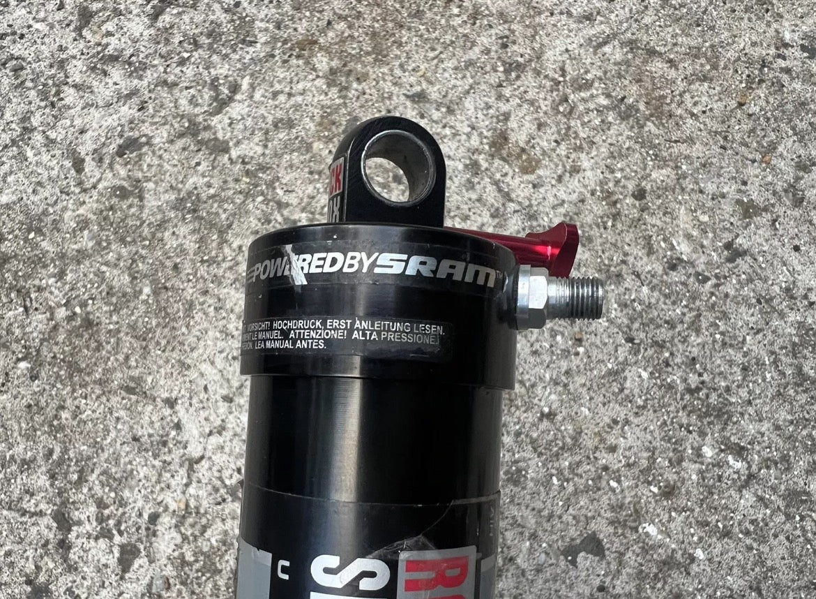 IT WORKS Rock Shox BAR USA Rear Shock 8” Length 2” Stroke Rebound Vintage MTB - Image 3