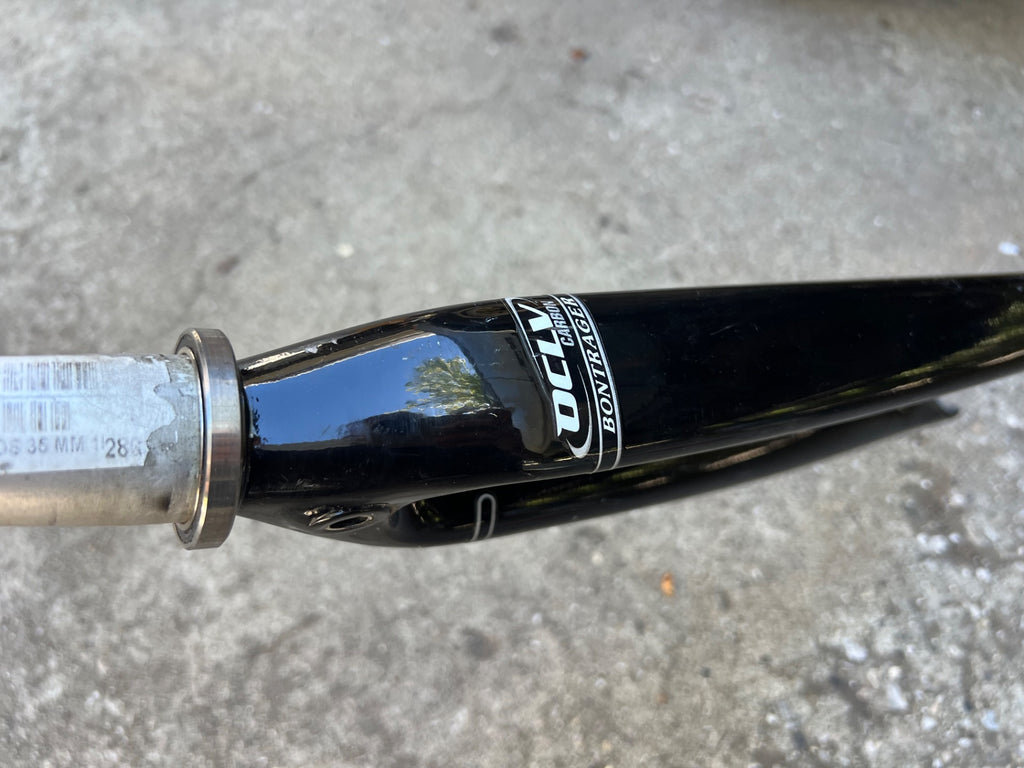 Bontrager Carbon OCLV Fork 700c 1 1/8” to 1 1/4” 9” Tapered Threadless Black - Image 7