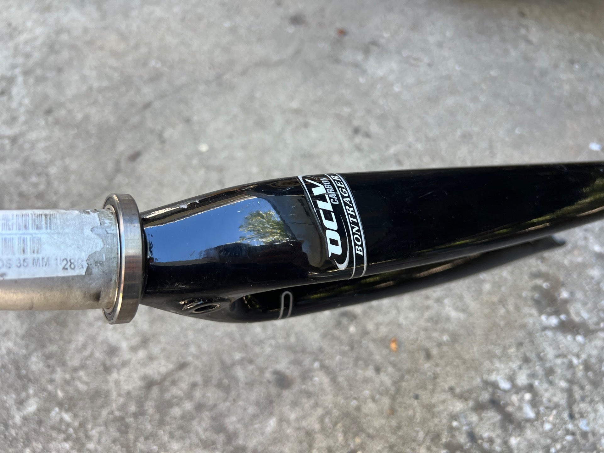 Bontrager Carbon OCLV Fork 700c 1 1/8” to 1 1/4” 9” Tapered Threadless Black - Image 7