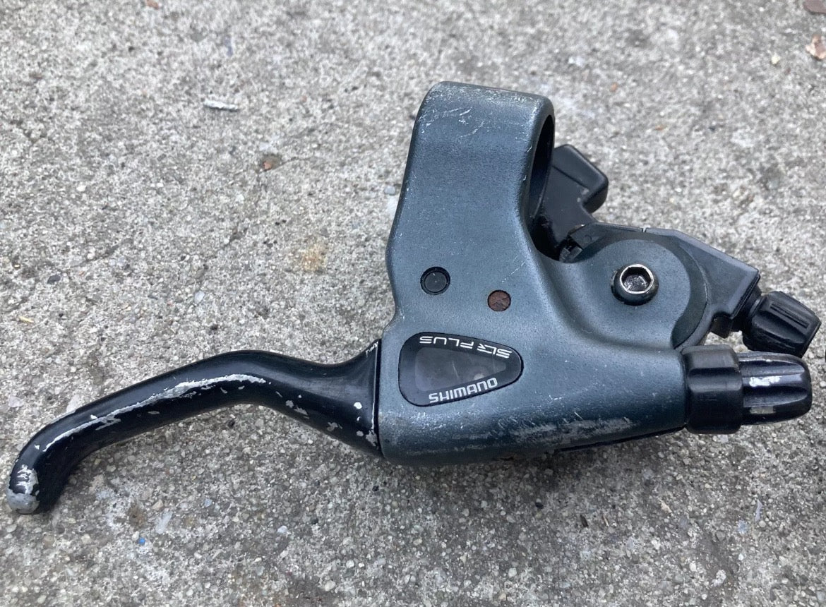 Shimano Deore XT PLUS ST-M092 3x7 Speed Shifter Brake Lever Brifter Set Vintage - Image 3