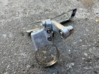 Used Shimano Deore FD-MT60 31.8mm Bottom Pull Front Derailleur Half Step Band Triple-Bicycle Bin