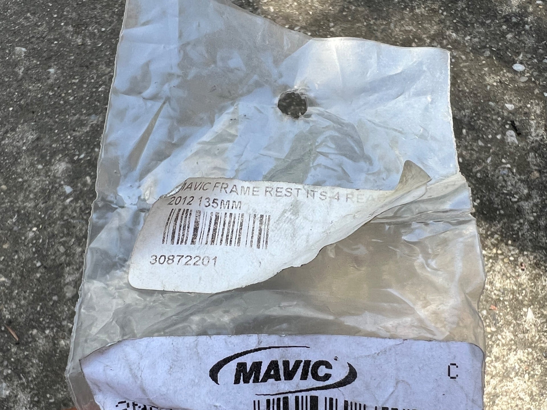 Mavic Frame Rest ITS-4 Rear Hub 2012 135mm Adapter Spacer Cone - Image 3