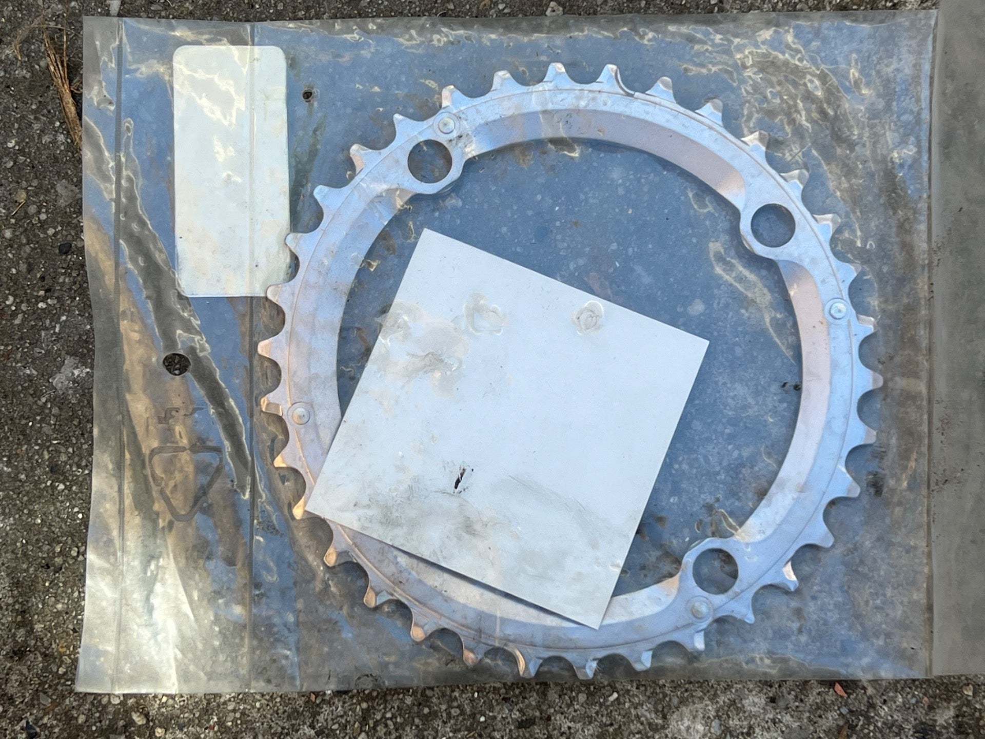 NOS Shimano XTR M952 112 BCD 34T Chainring Middle 9 Speed Vintage Retro MTB  - Image 3