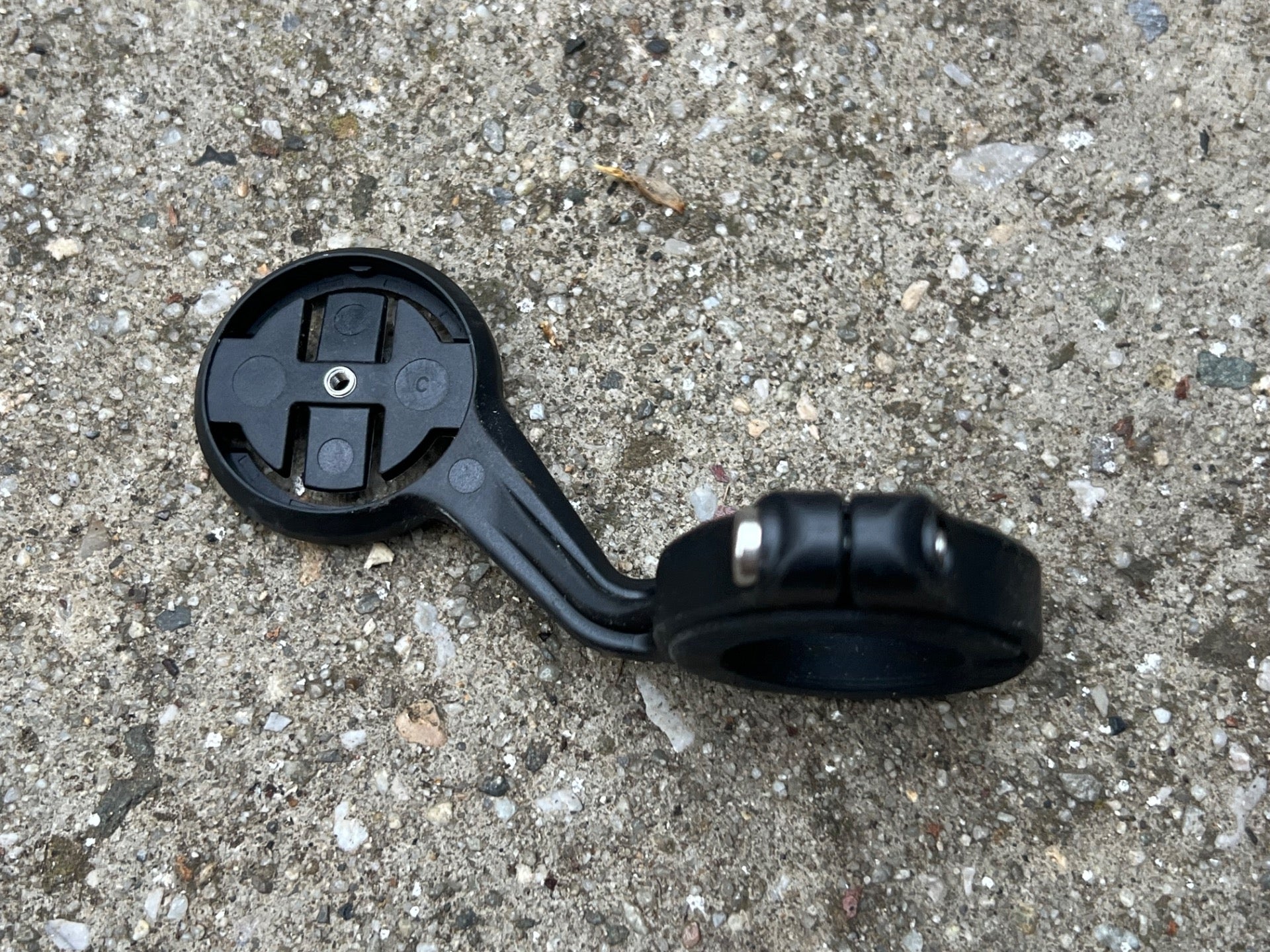Cycling Computer Bar Mount Clamp Piece 25.4mm 31.8mm Road Bike Black Racing - Image 3