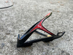 Used Specialized Carbon Rib Cage Water Bottle Cage Red Black Road Mountain Gravel MTB-Bicycle Bin
