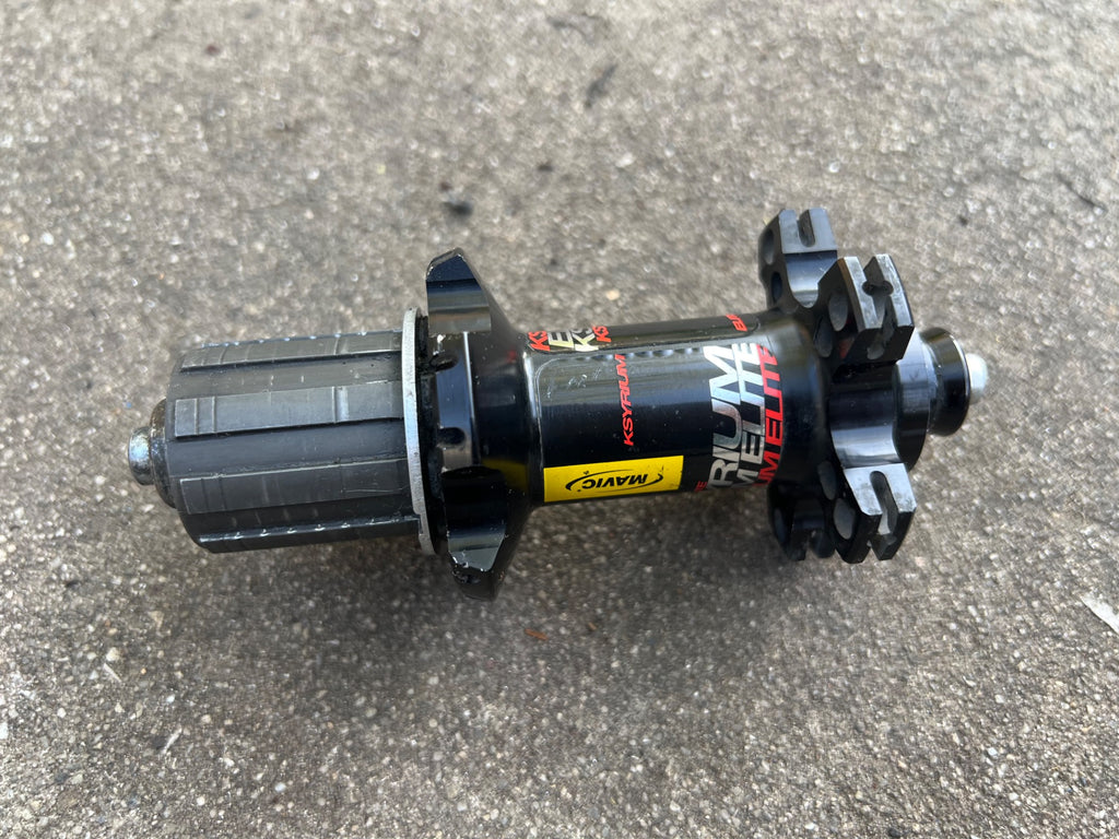Mavic Ksyrium Elite Rear Hub 20H 130mm With Spacer 8-11 Speed Shimano Road Bike  - Image 3