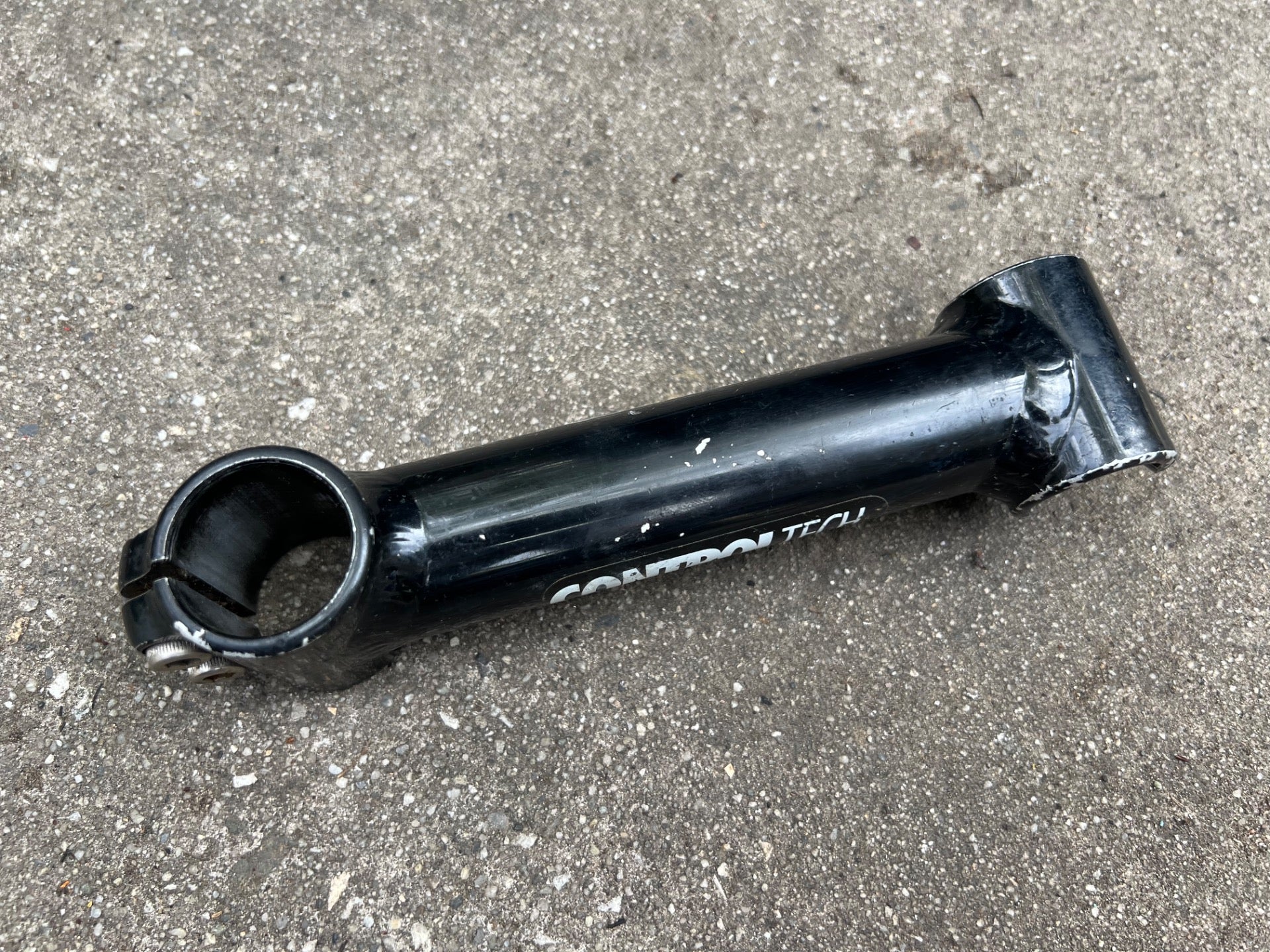 Control Tech Stem 25.4x150mm 1 1/8” Threadless Black Vintage Retro MTB Mountain  - Image 3